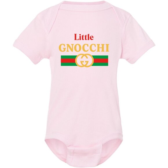 Little Gnocchi Baby Onesie | Funny Italian Parody Onesie | Cute Baby Gift - Picture 4 of 4